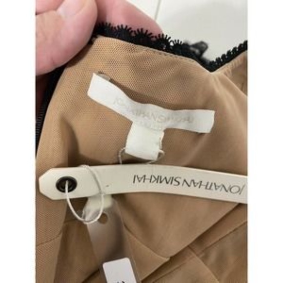 Jonathan Simkhai Black Lace Short Sleeve Dress - Picture 8 of 10